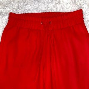 Zara Red Joggers